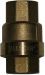 valstop Spring Check Valves, Brass, with Viton seal for Kerosene and Petrol